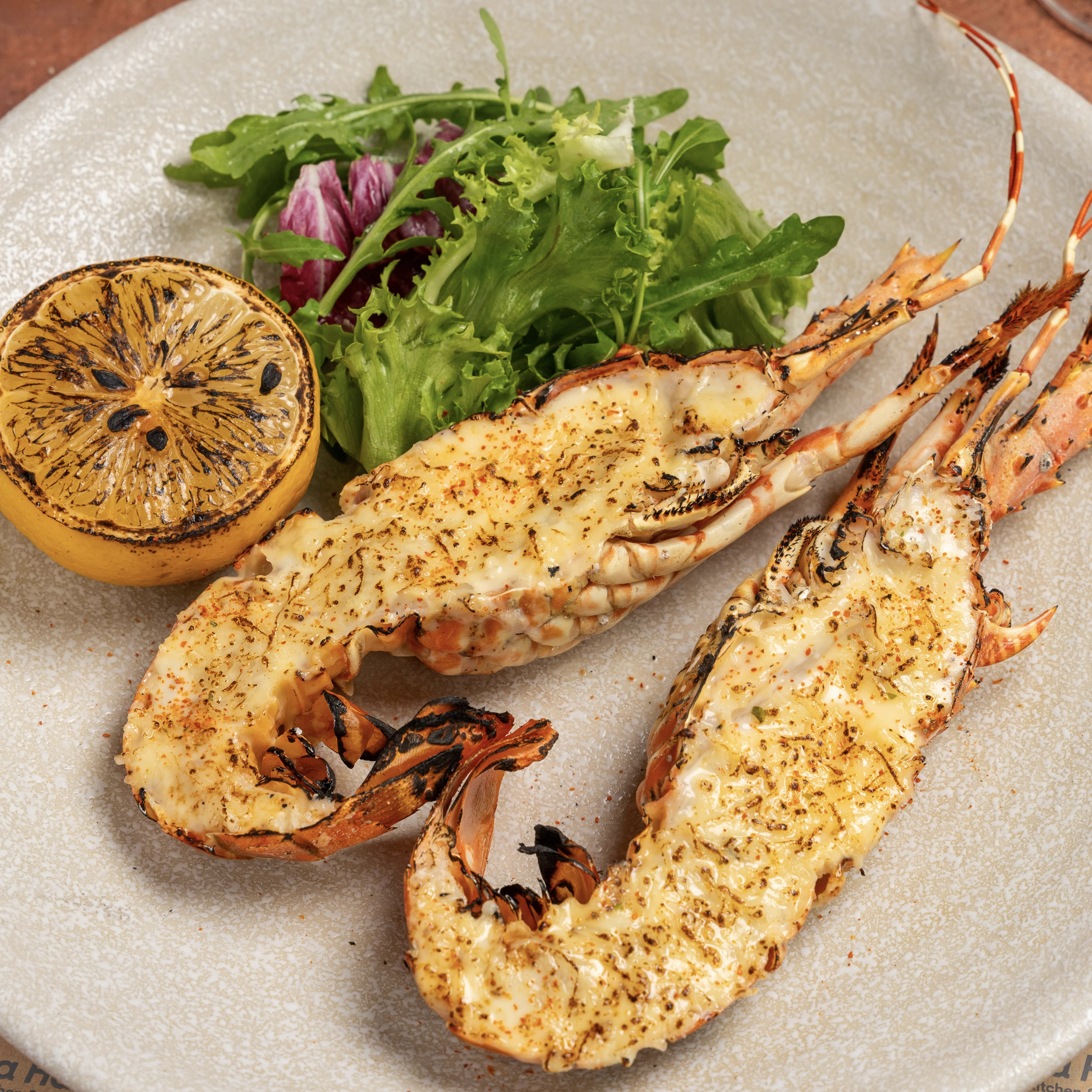 Miso Creamy Baked Lobster